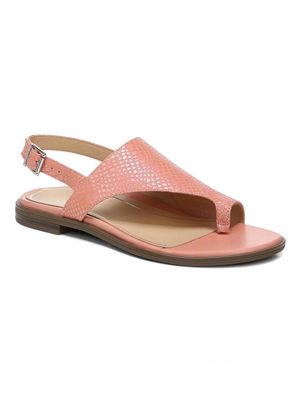 Vionic Ella Blooming Dahlia Embossed Leather Slingback Sandals Summer Shoes 11